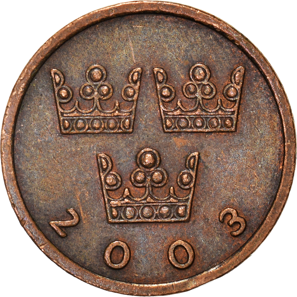 Moneda, Suecia, 50 Öre, 2003