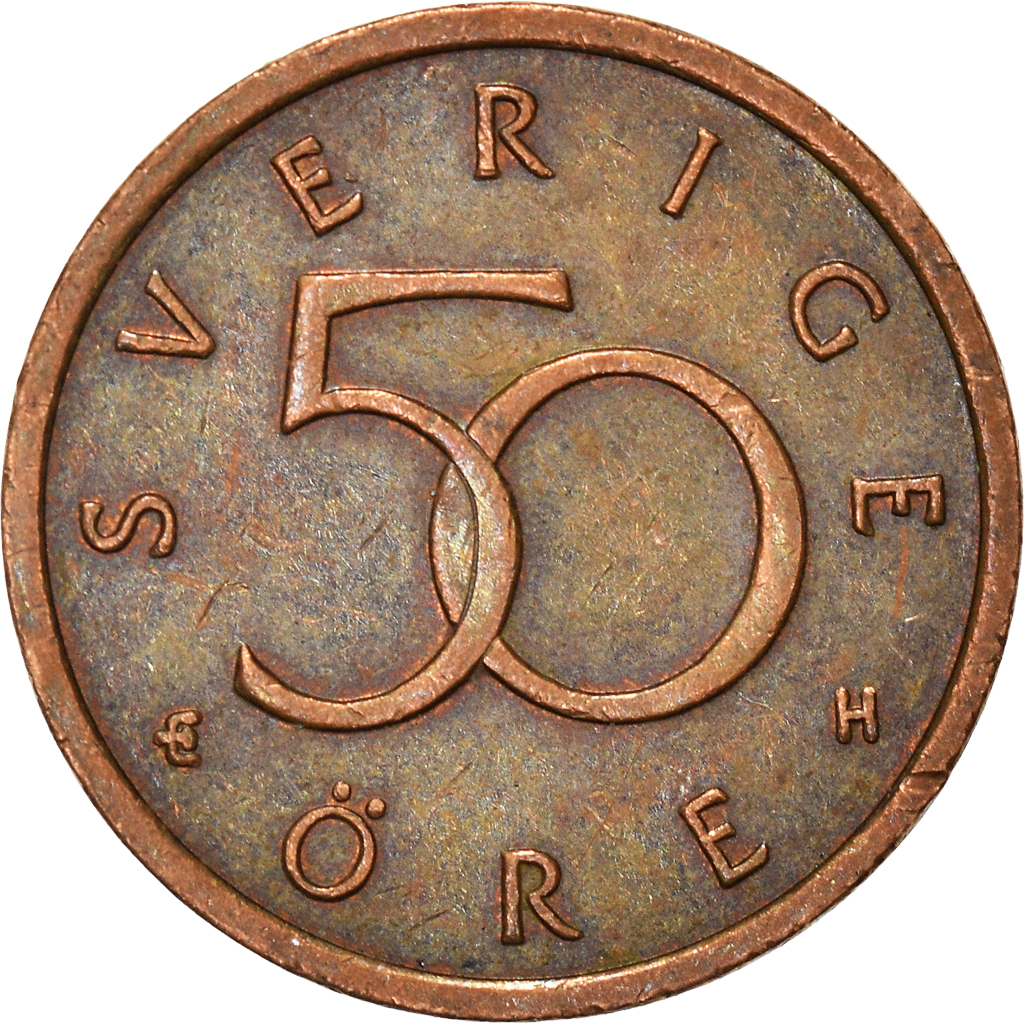 Moneda, Suecia, 50 Öre, 2003