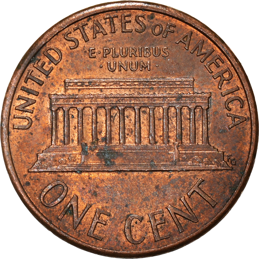 Moneda, Estados Unidos, Cent, 1992