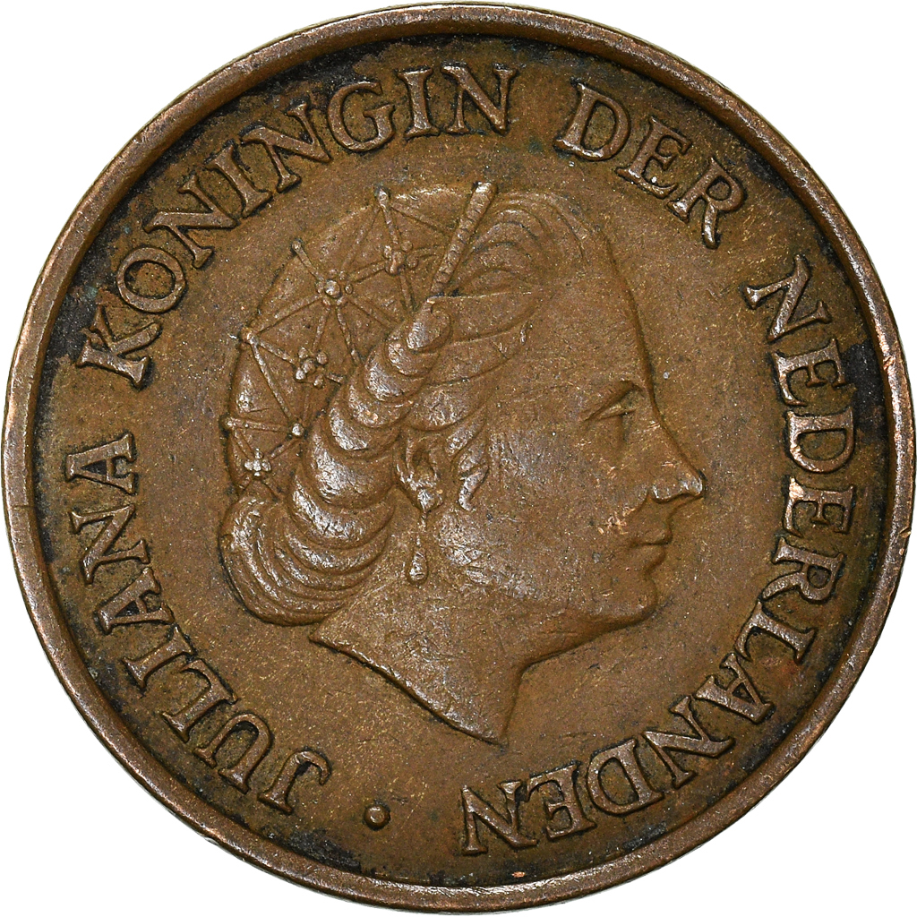 Moneda, Países Bajos, 5 Cents, 1960