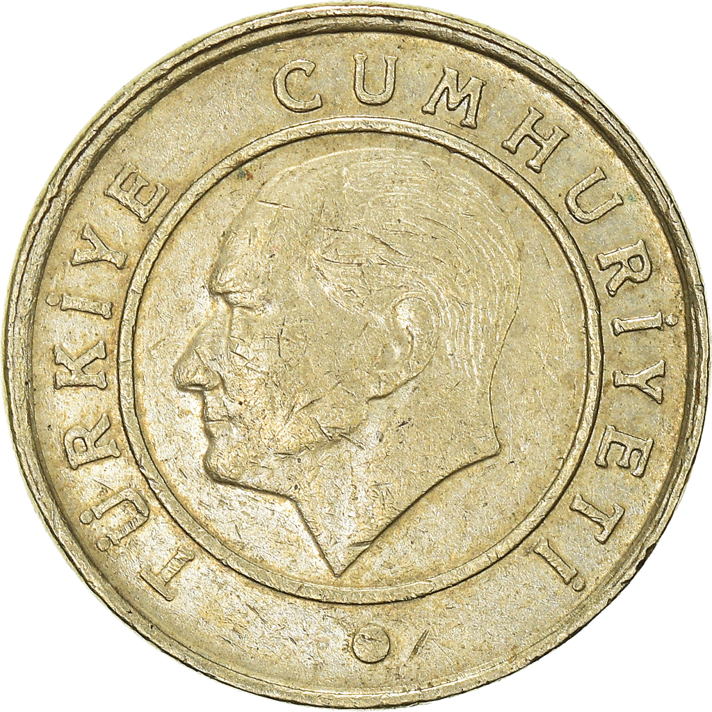 Moneda, Turquía, 5 Kurus, 2009