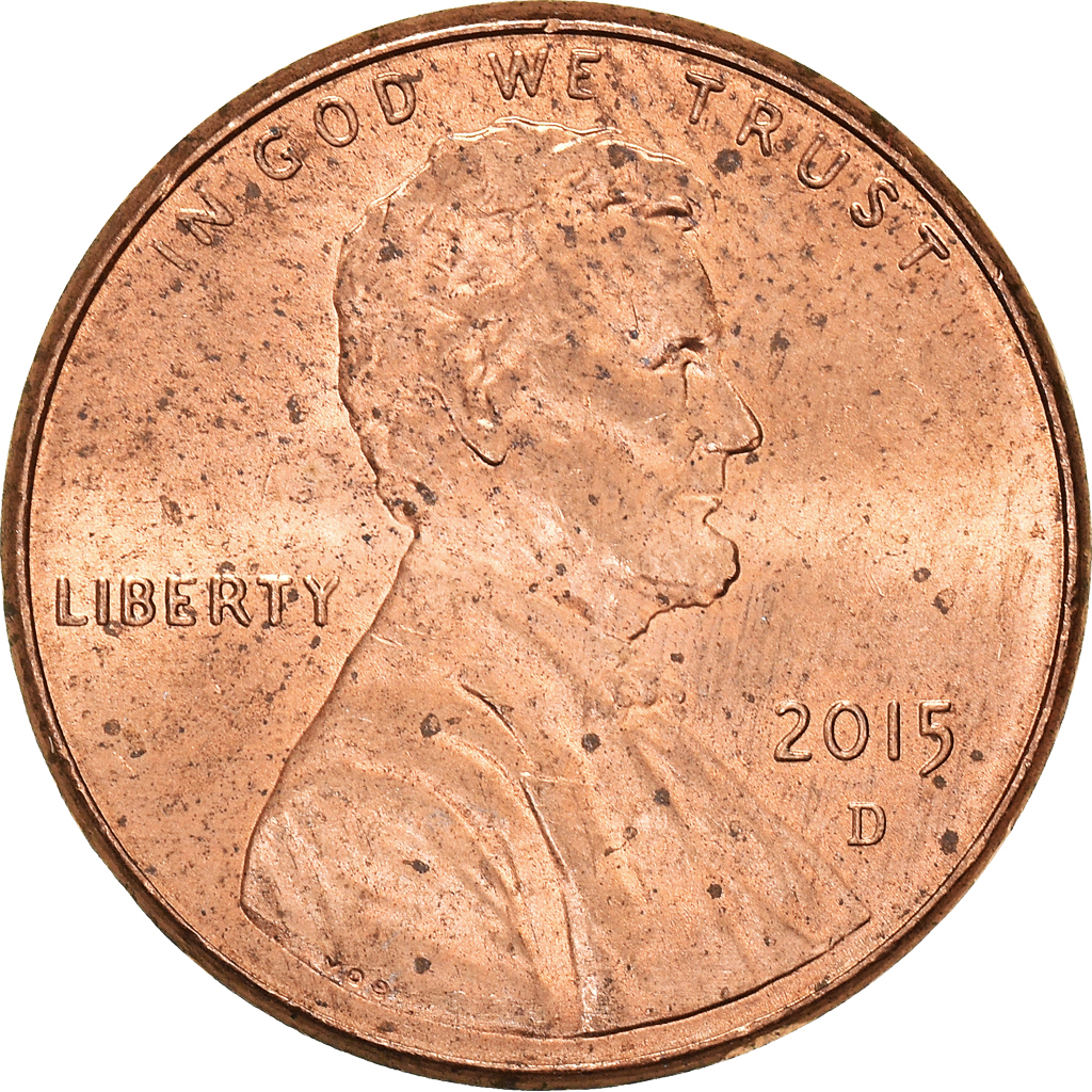Moneda, Estados Unidos, Cent, 2015