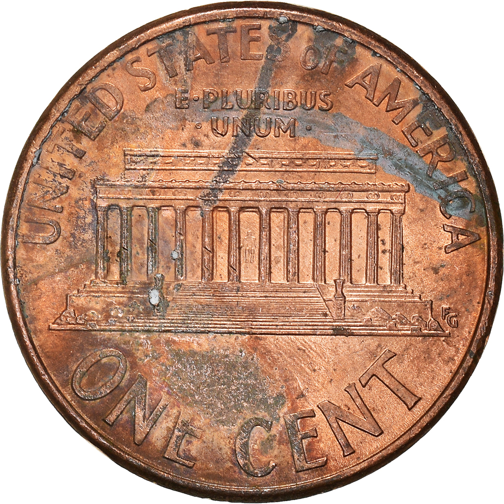 Moneda, Estados Unidos, Cent, 1998