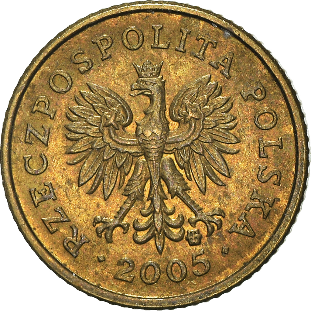 Moneda, Polonia, Grosz, 2005