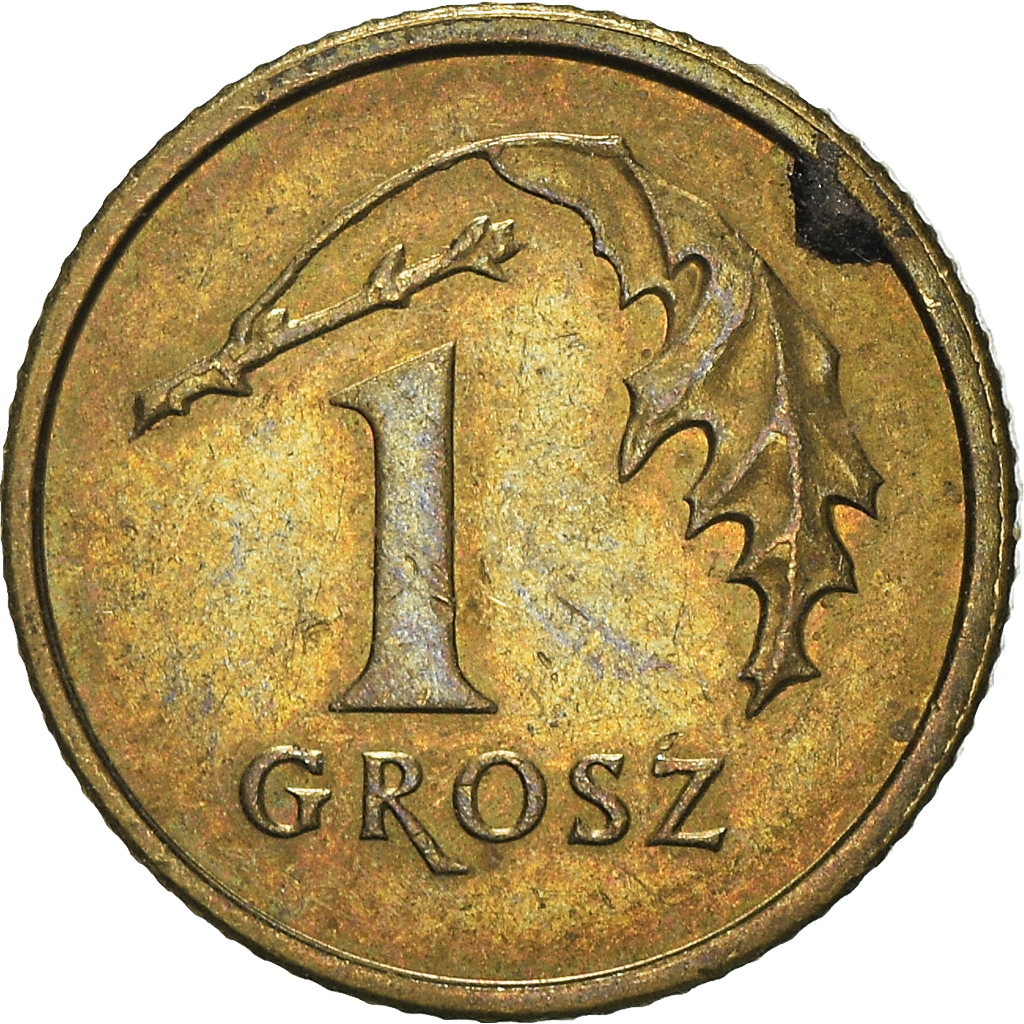 Moneda, Polonia, Grosz, 2005