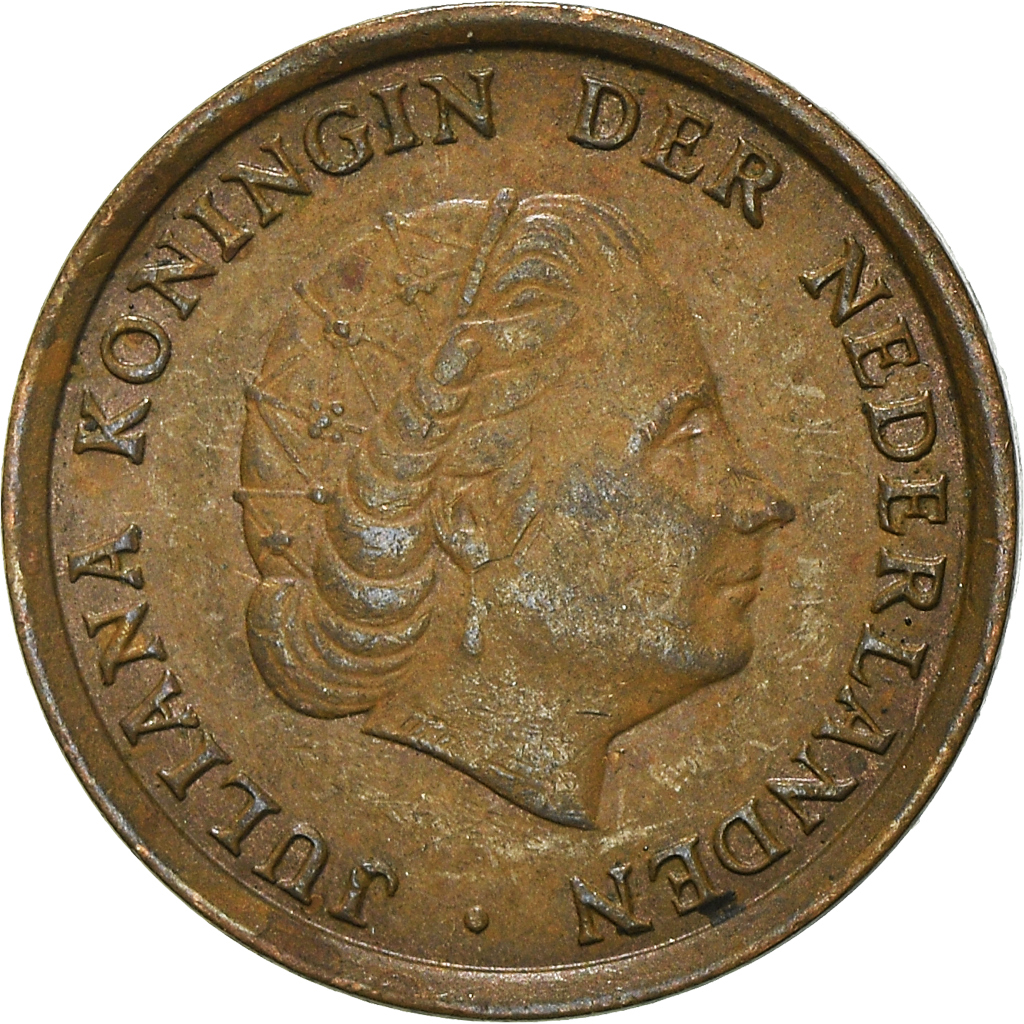 Moneda, Países Bajos, Cent, 1970
