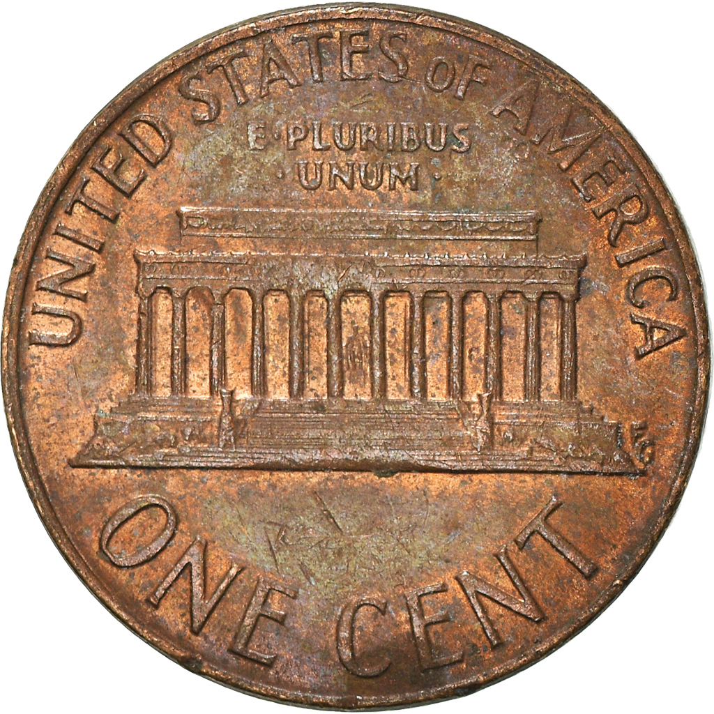 Moneda, Estados Unidos, Cent, 1973