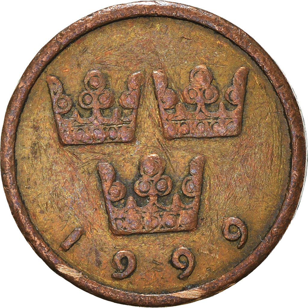 Moneda, Suecia, 50 Öre, 1999