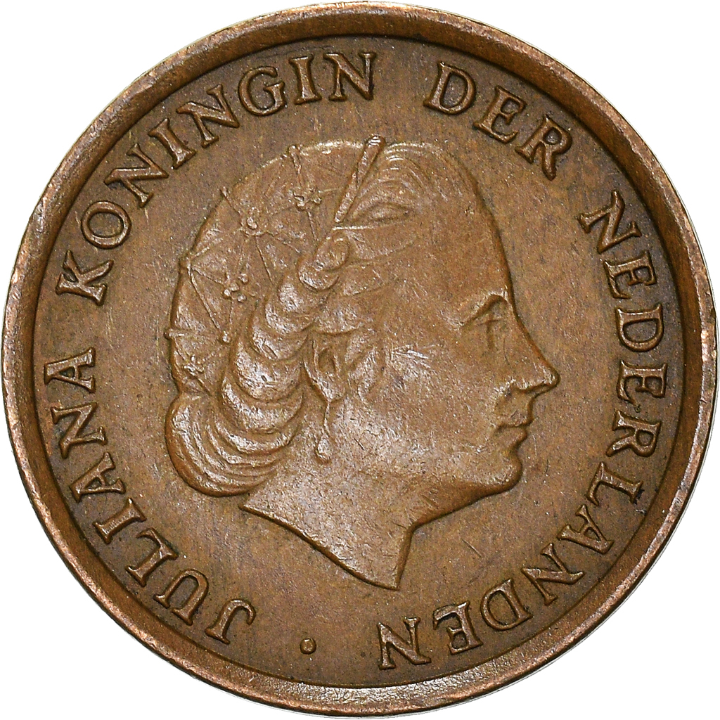 Moneda, Países Bajos, Cent, 1970