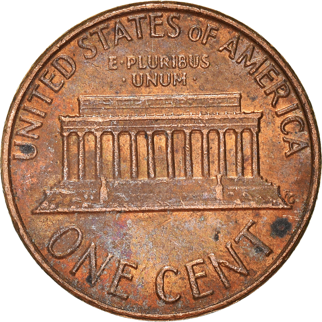 Moneda, Estados Unidos, Cent, 1976
