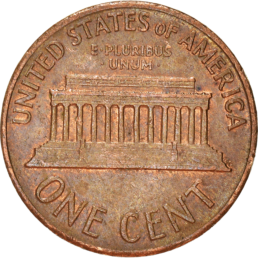 Moneda, Estados Unidos, Cent, 1967
