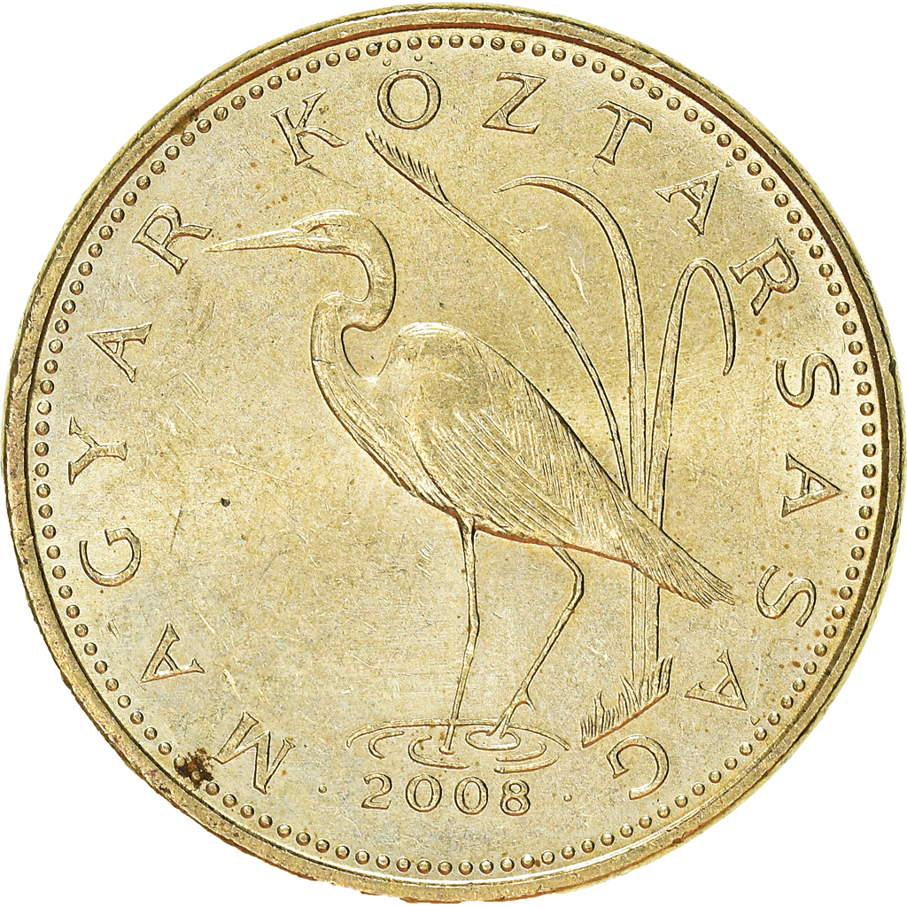 Moneda, Hungría, 5 Forint, 2008