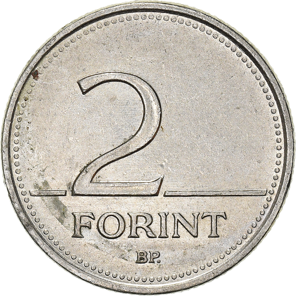 Moneda, Hungría, 2 Forint, 1995