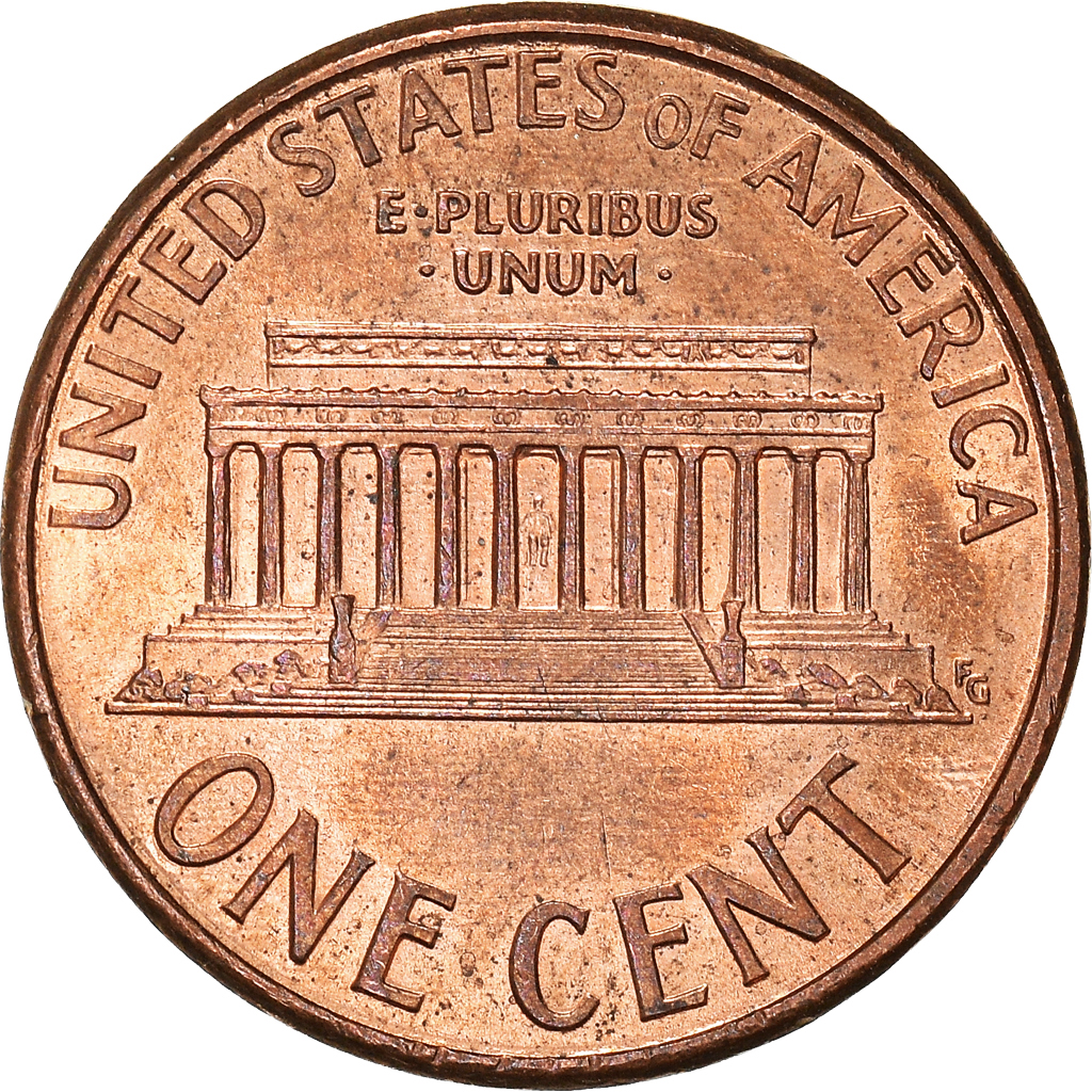 Moneda, Estados Unidos, Cent, 1996