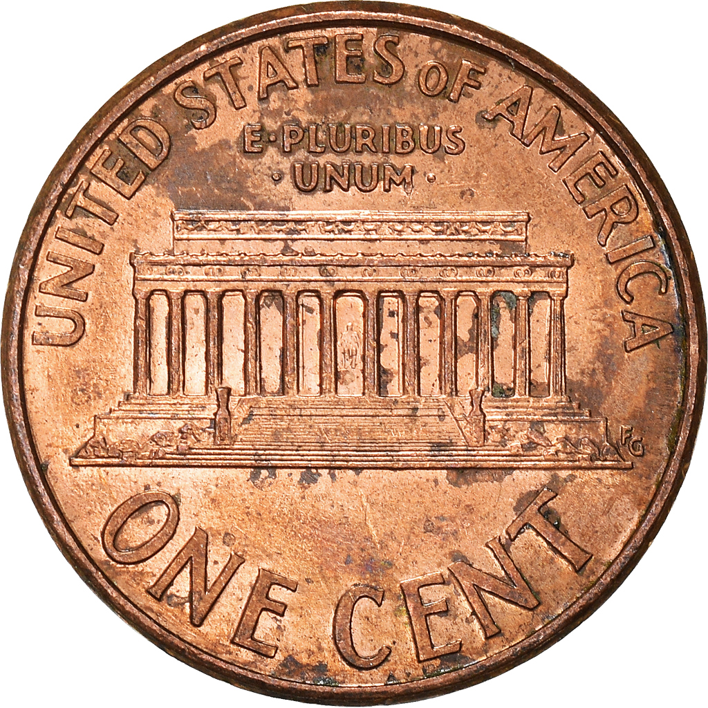 Moneda, Estados Unidos, Cent, 2001