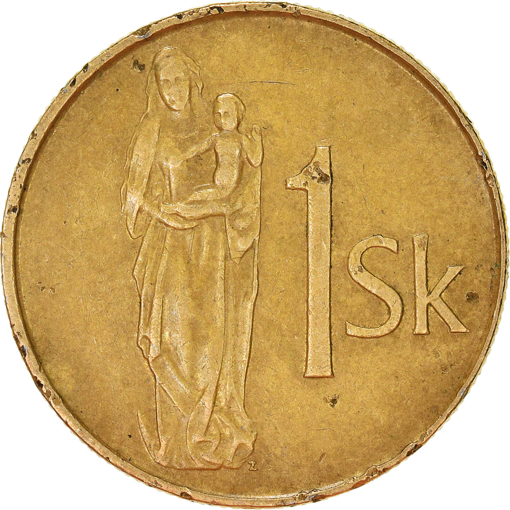 Moneda, Eslovaquia, Koruna, 1994