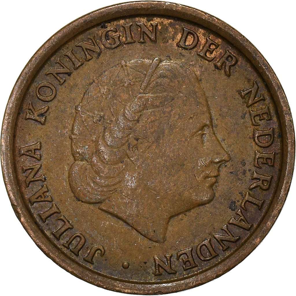 Moneda, Países Bajos, Cent, 1973