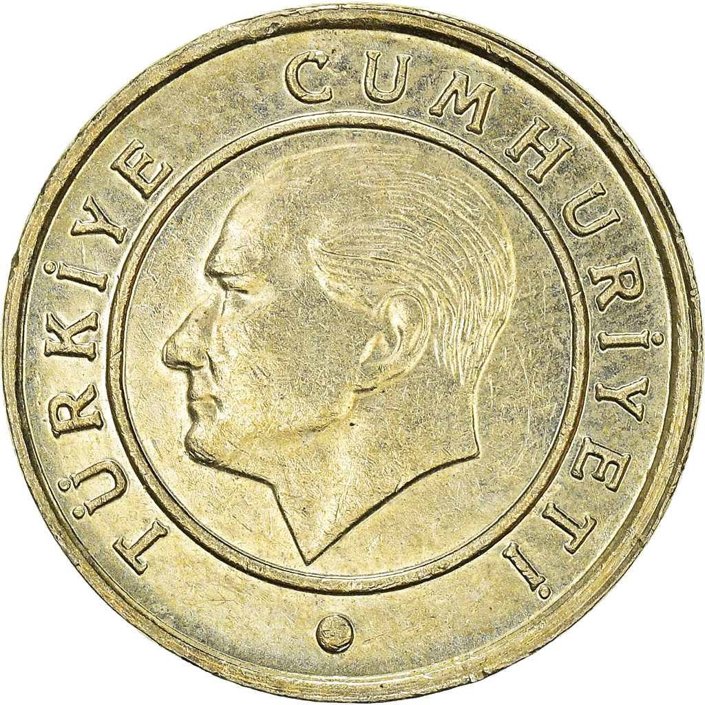 Moneda, Turquía, 5 Kurus, 2010
