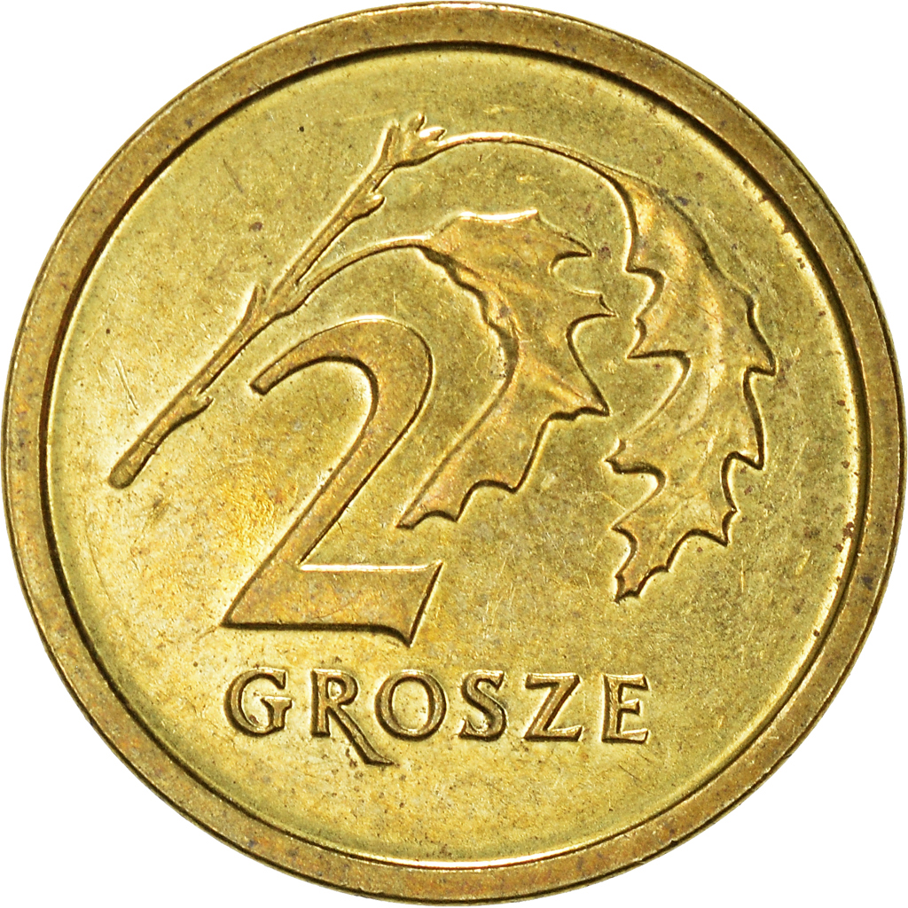 Moneda, Polonia, 2 Grosze