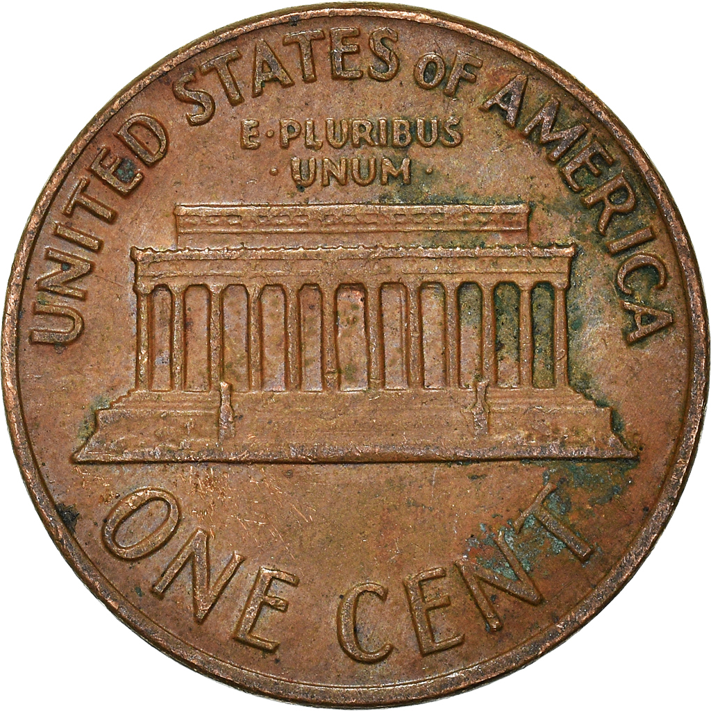 Moneda, Estados Unidos, Cent, 1972