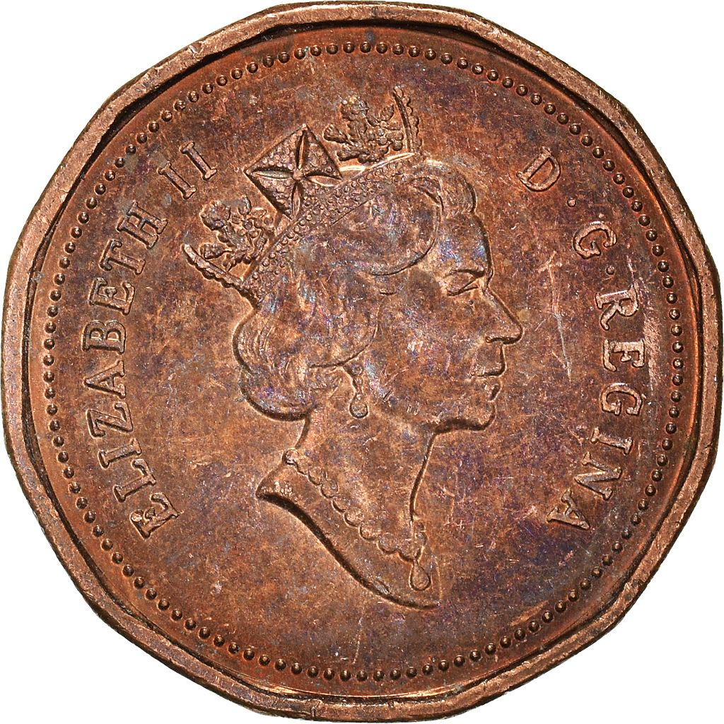 Moneda, Canadá, Cent, 1993