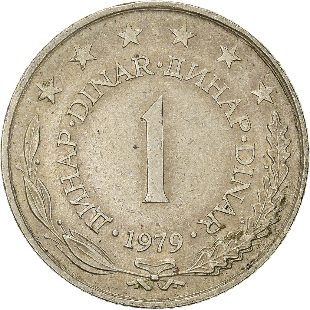 Moneda, Yugoslavia, Dinar, 1979