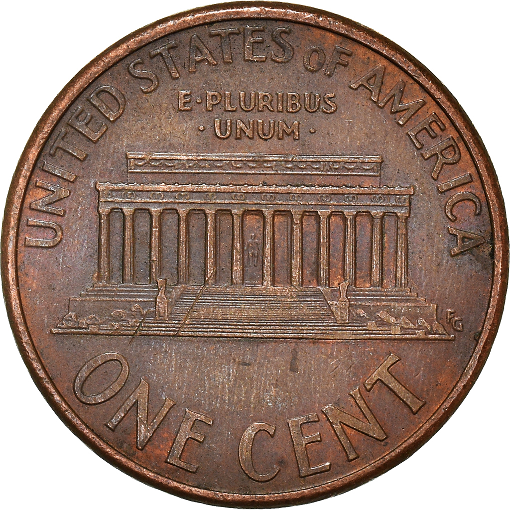 Moneda, Estados Unidos, Cent, 1993