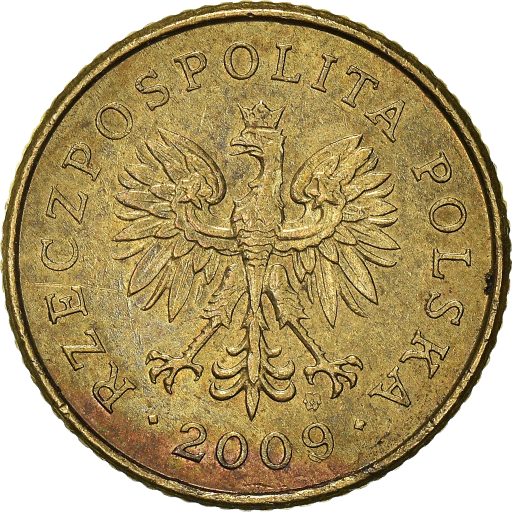 Moneda, Polonia, Grosz, 2009
