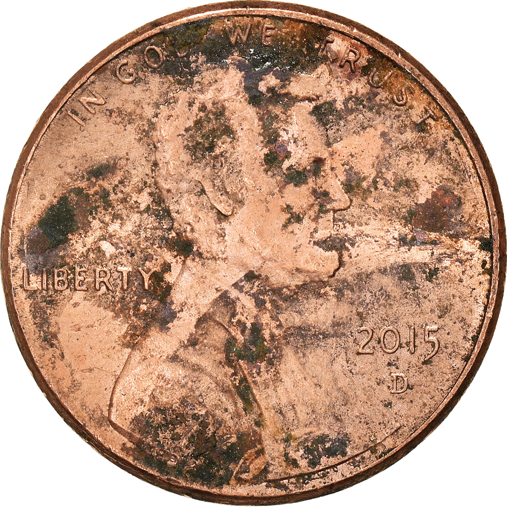 Moneda, Estados Unidos, Cent, 2015