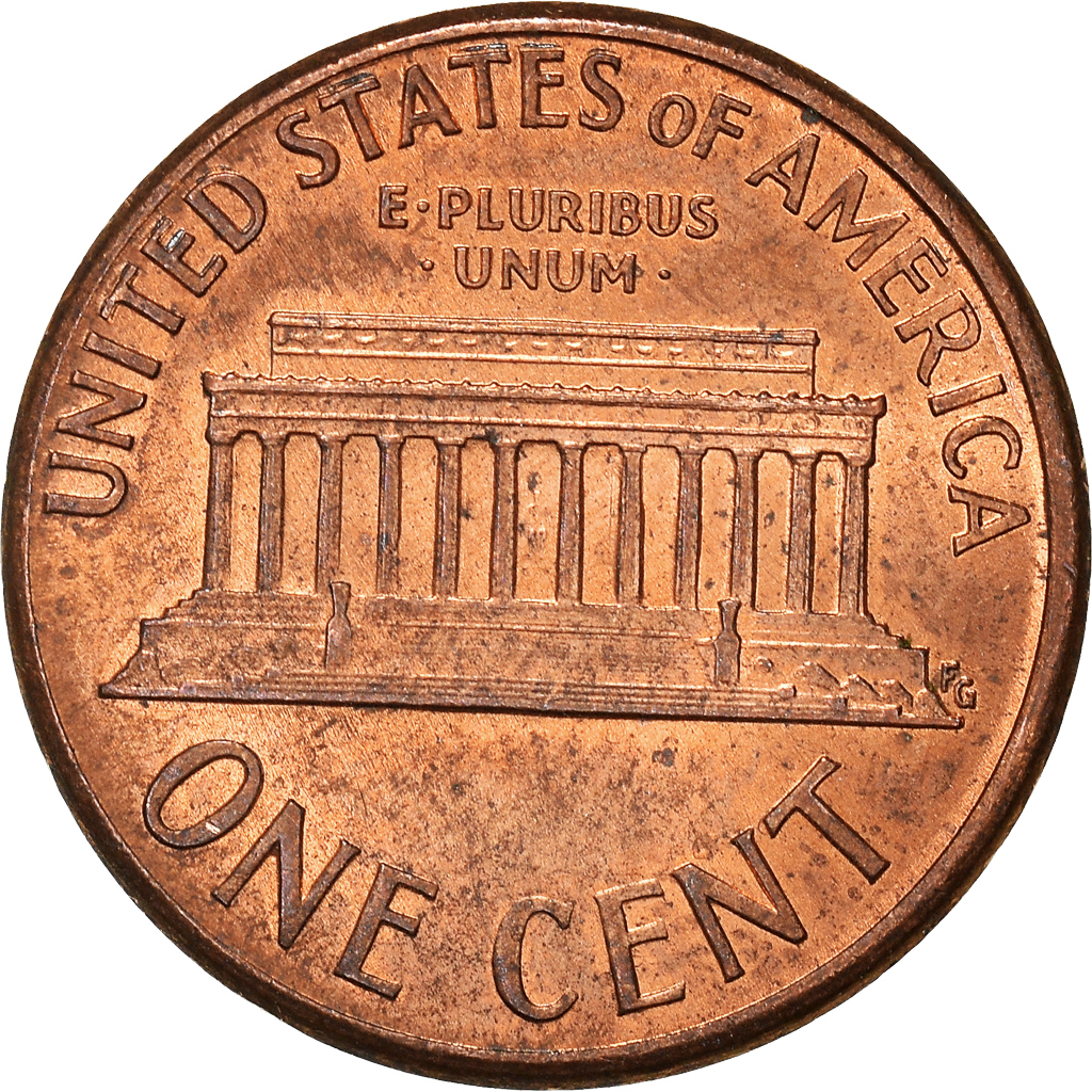 Moneda, Estados Unidos, Cent, 1992