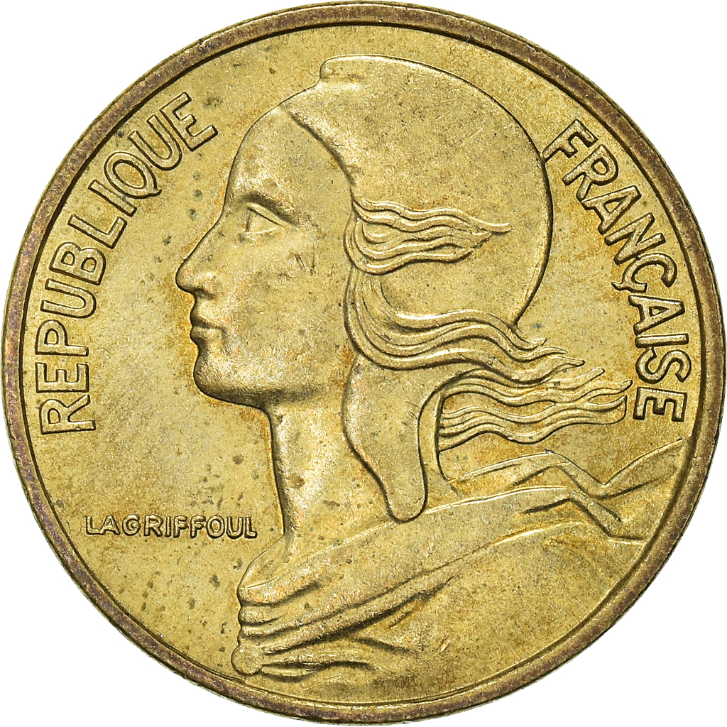 Moneda, Francia, 5 Centimes, 1979