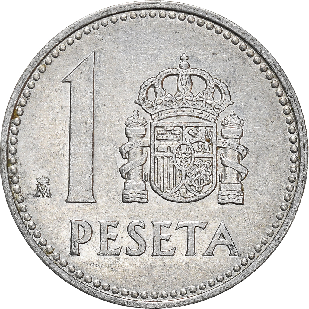 Moneda, España, Peseta, 1985