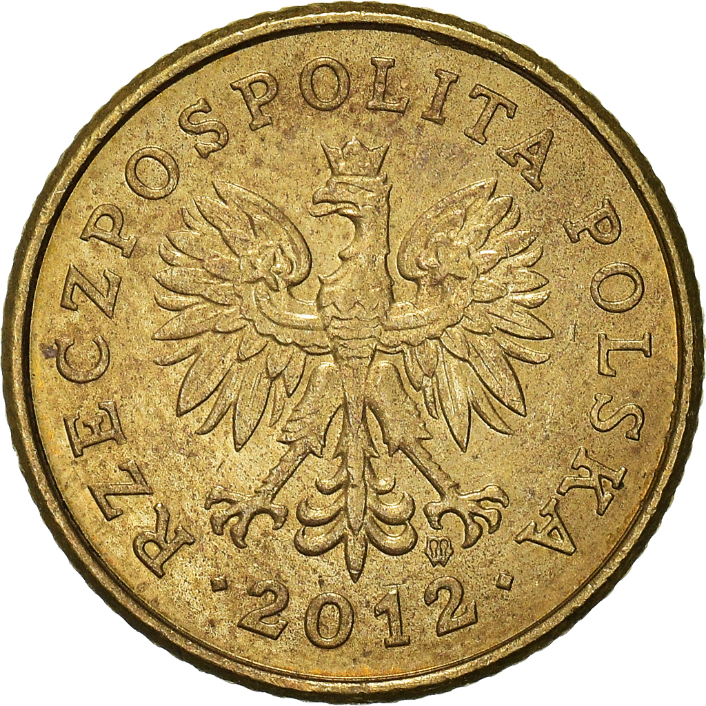 Moneda, Polonia, Grosz, 2012
