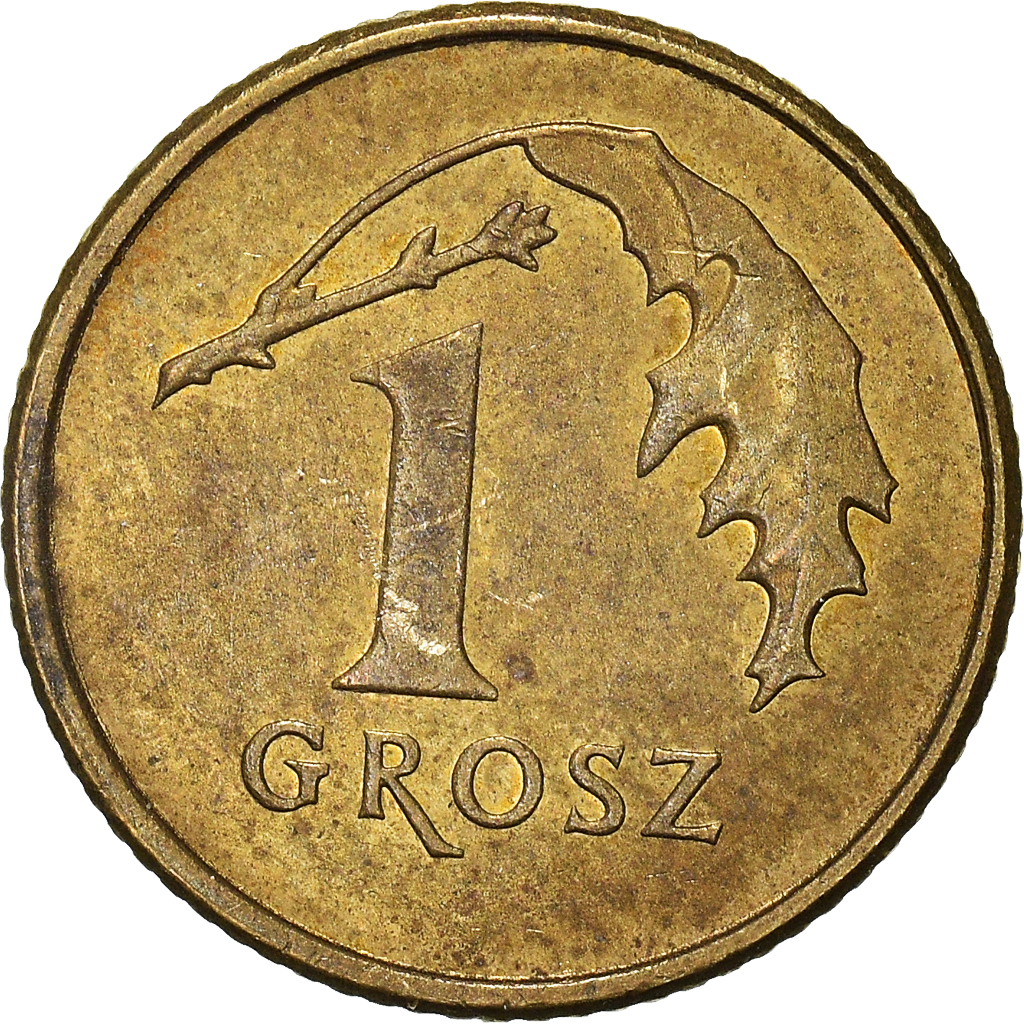 Moneda, Polonia, Grosz, 2012