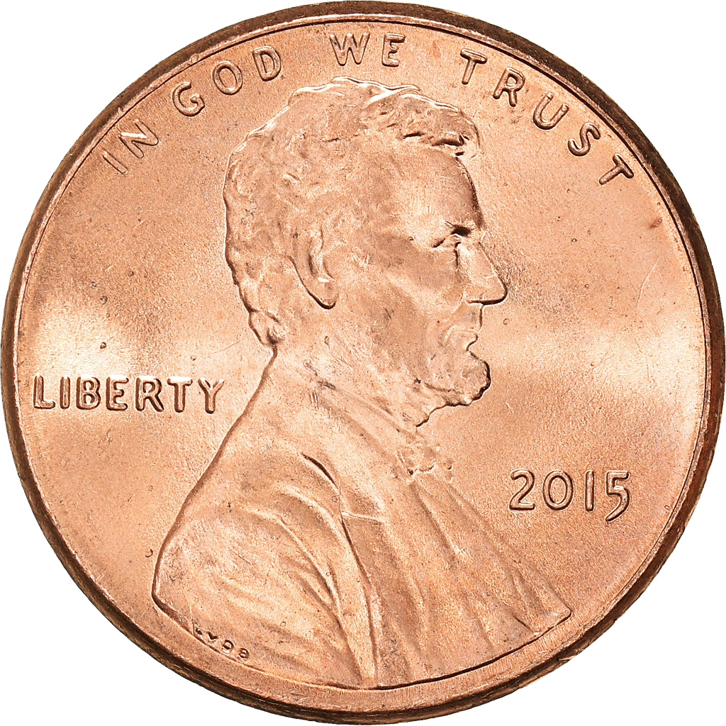 Moneda, Estados Unidos, Cent, 2015