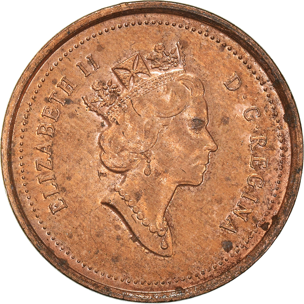 Moneda, Canadá, Cent, 1998