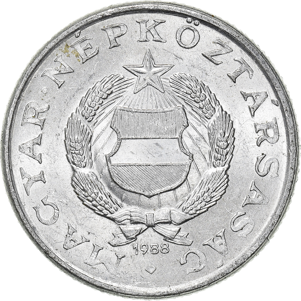 Moneda, Hungría, Forint, 1988