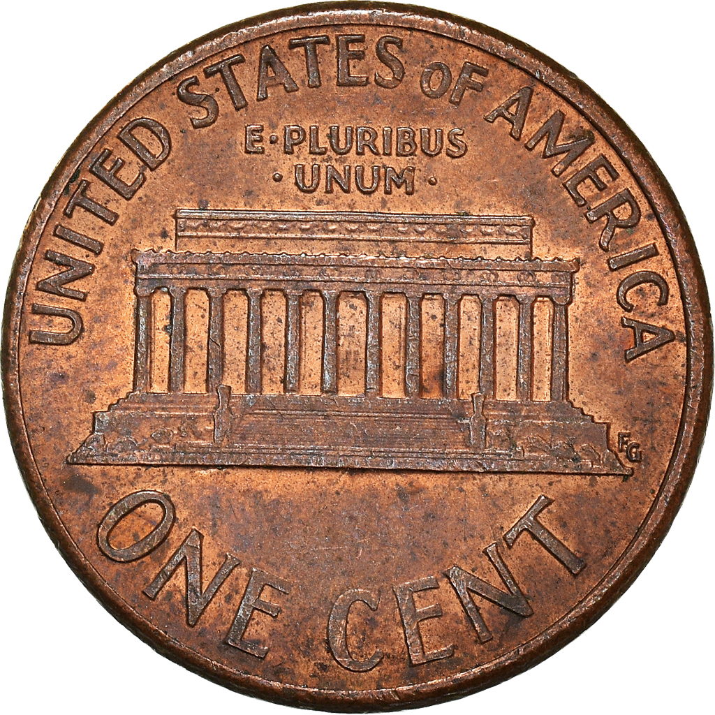 Moneda, Estados Unidos, Cent, 1992