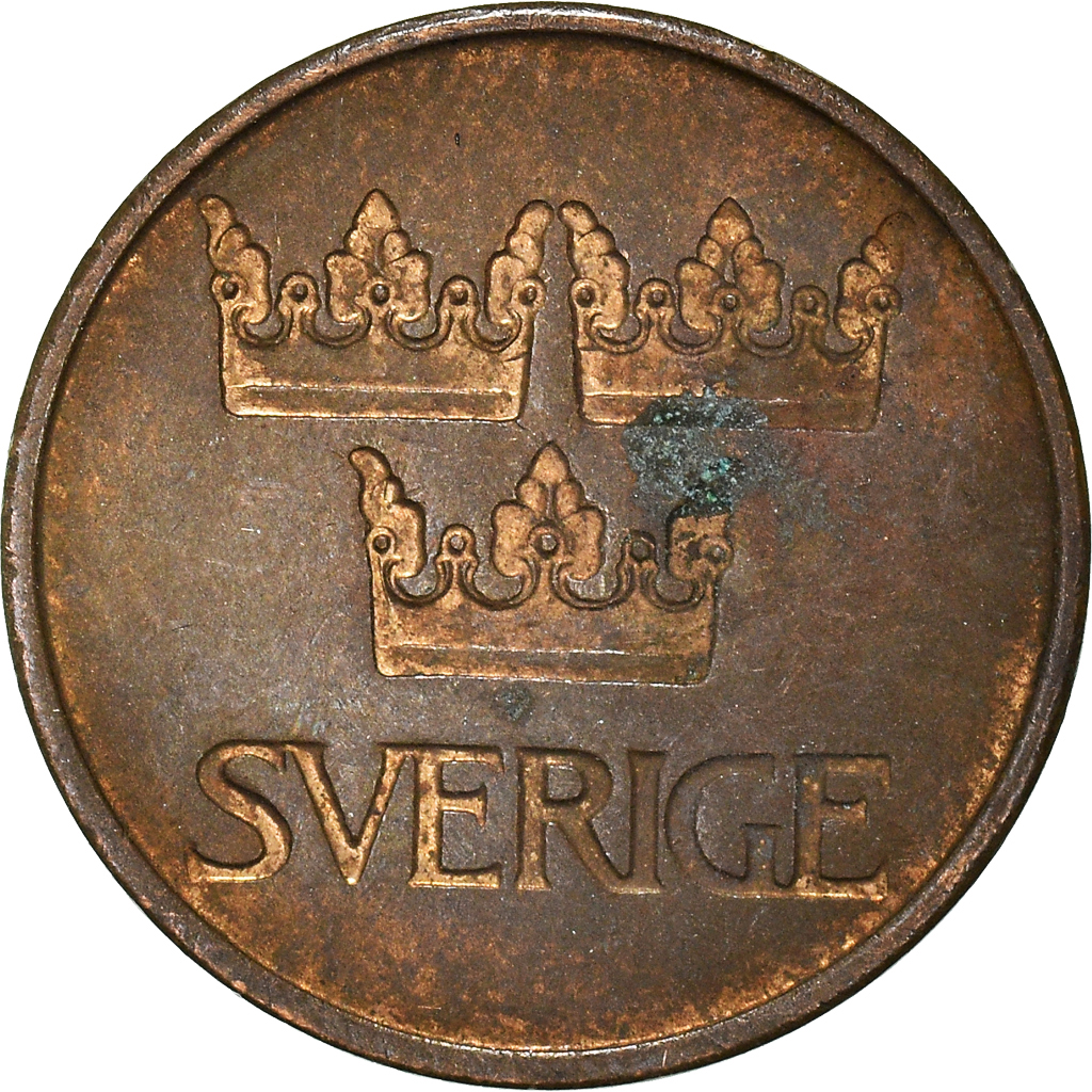 Moneda, Suecia, 5 Öre, 1973