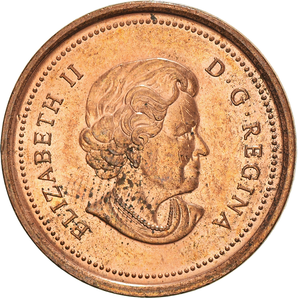 Moneda, Canadá, Cent, 2005