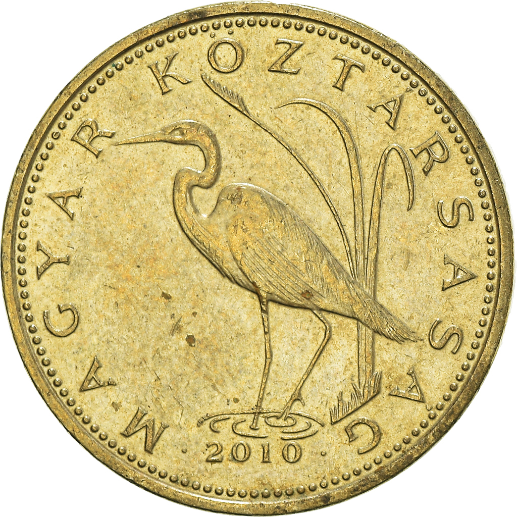Moneda, Hungría, 5 Forint, 2010
