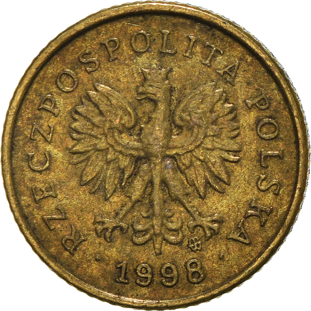 Moneda, Polonia, Grosz, 1998
