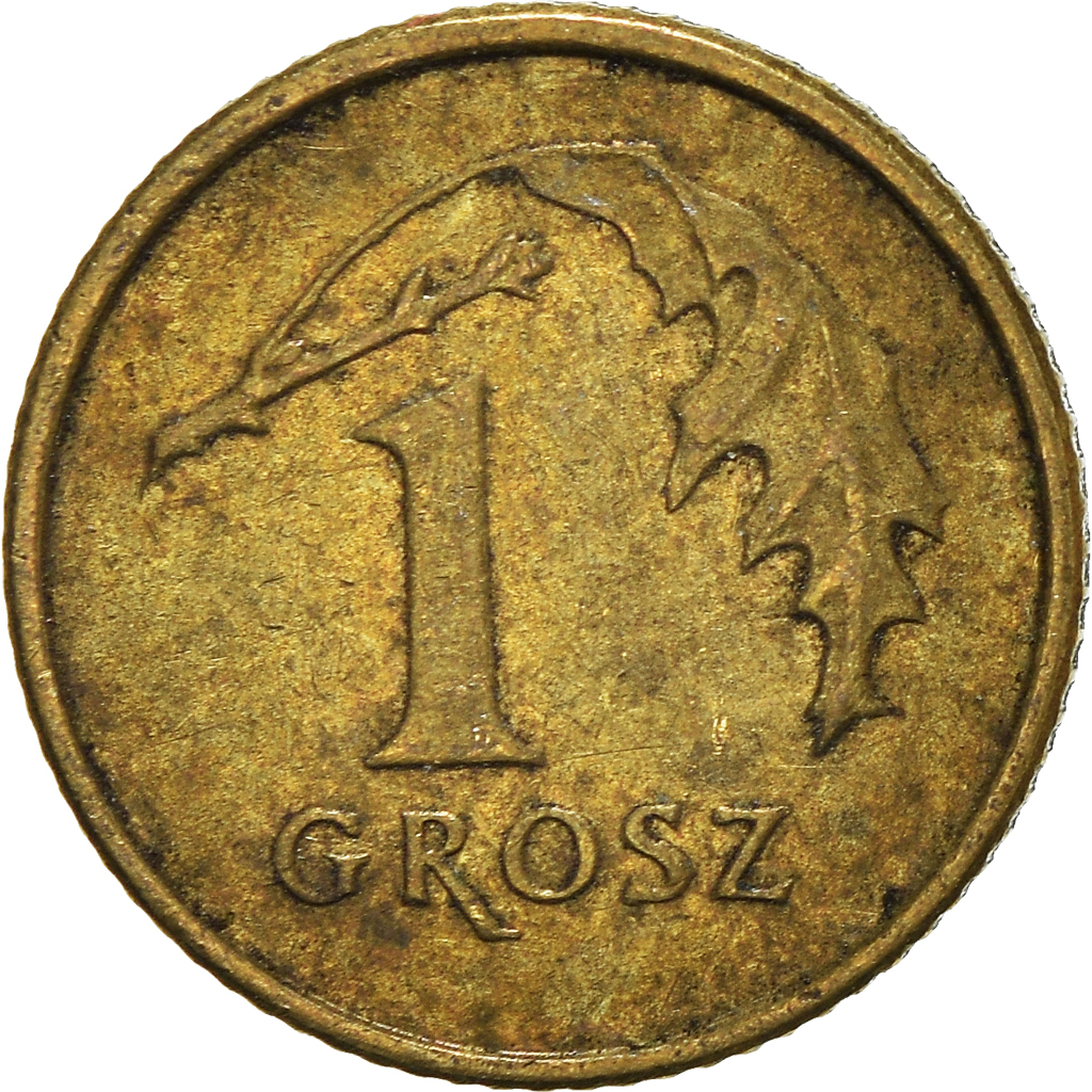 Moneda, Polonia, Grosz, 1998