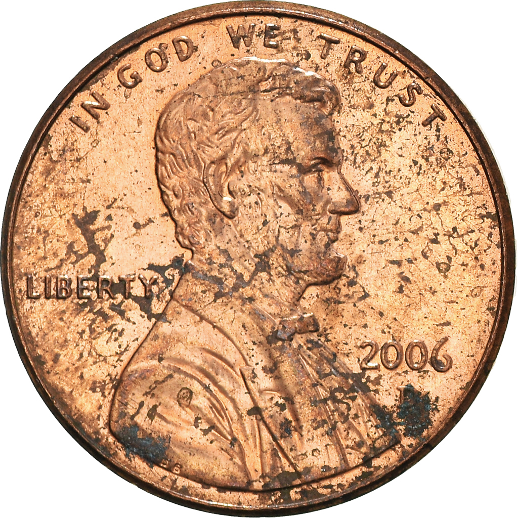 Moneda, Estados Unidos, Cent, 2006