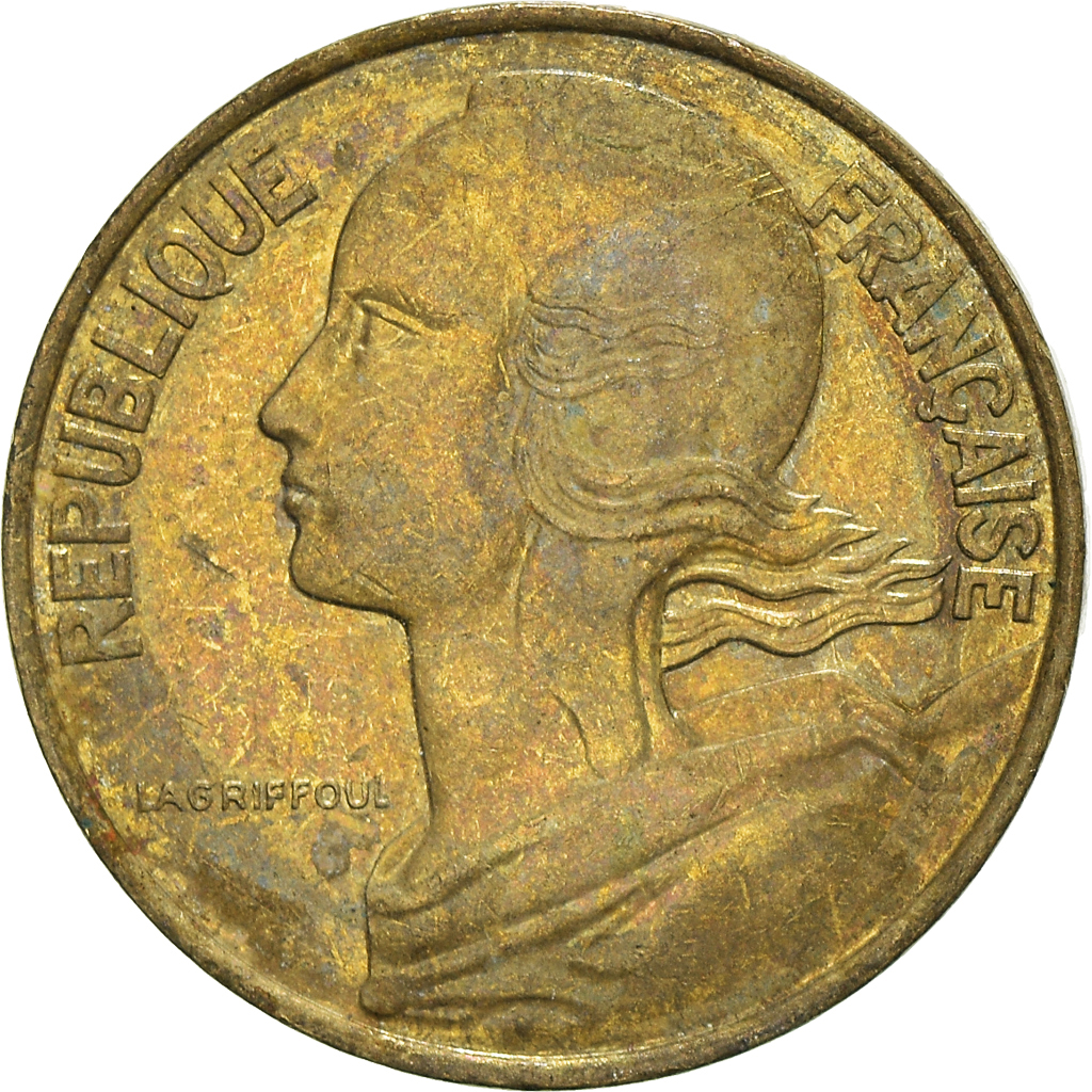 Moneda, Francia, 10 Centimes, 1994