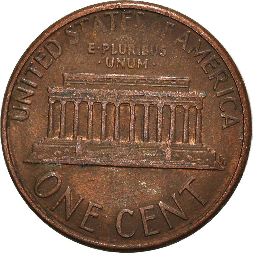 Moneda, Estados Unidos, Cent, 1987