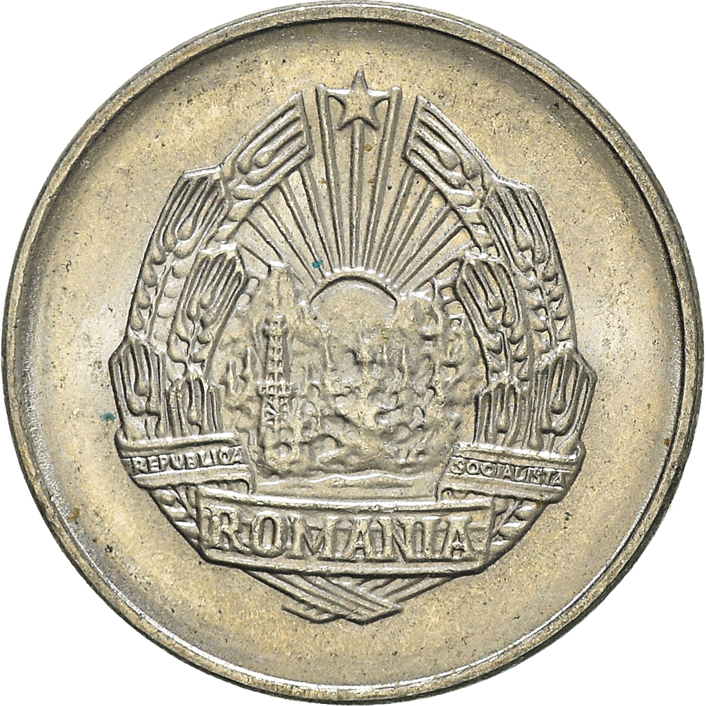 Moneda, Rumanía, 5 Bani, 1966