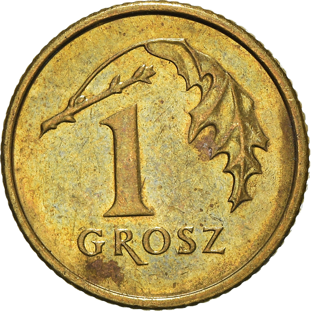 Moneda, Polonia, Grosz, 2010