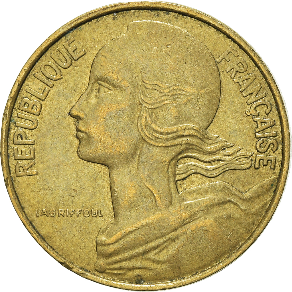 Moneda, Francia, 10 Centimes, 1978