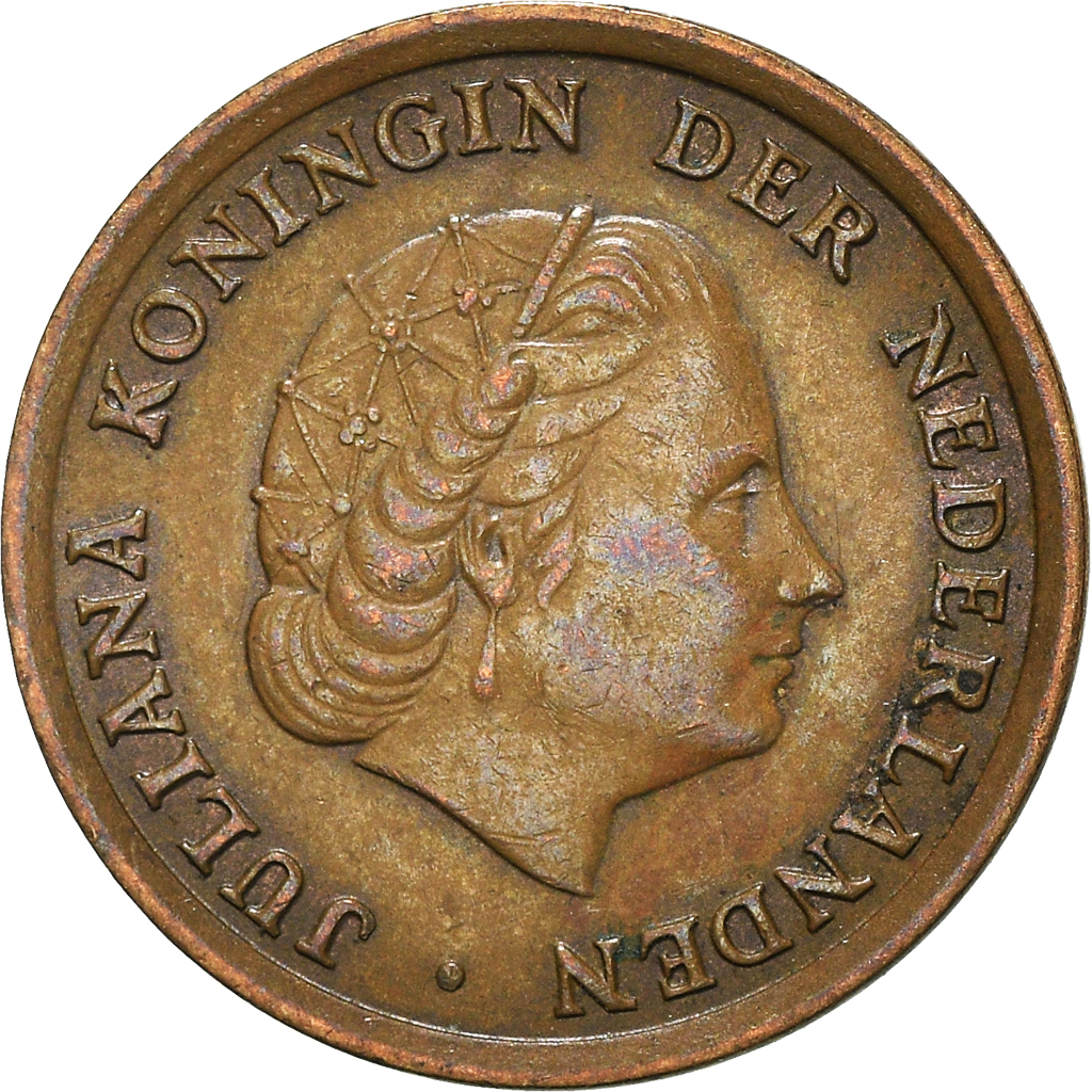 Moneda, Países Bajos, Cent, 1965